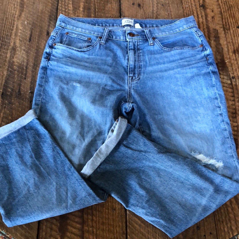 J Crew Slim Boyfriend Jean